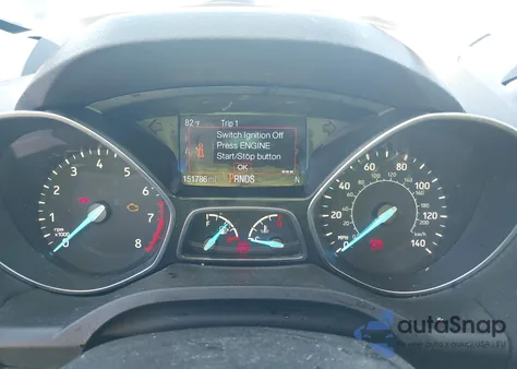 2017 Ford Escape Titanium z USA, uszkodzony, nr VIN 1FMCU9J93HUA31651